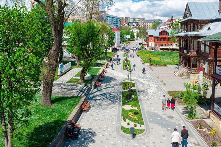 вуличками Трускавця